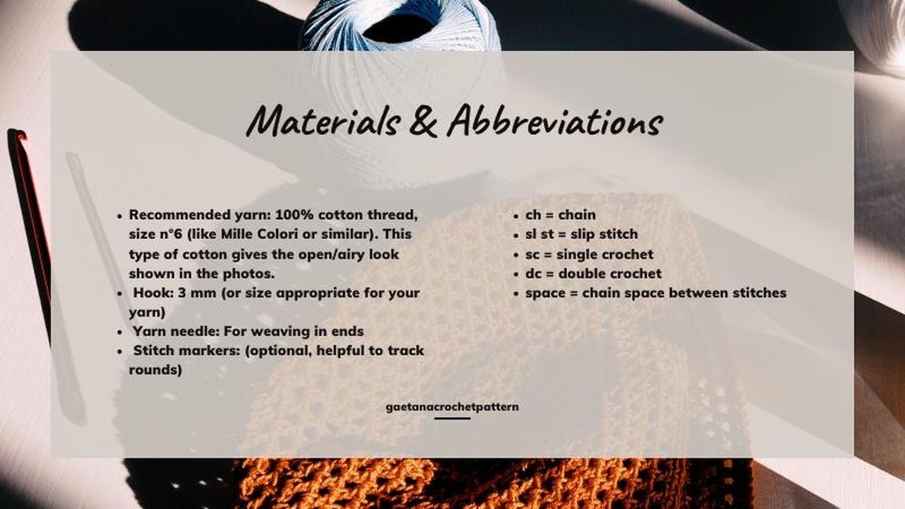 Immagine del progetto Gaetana Crochet Pattern (11 di 13)