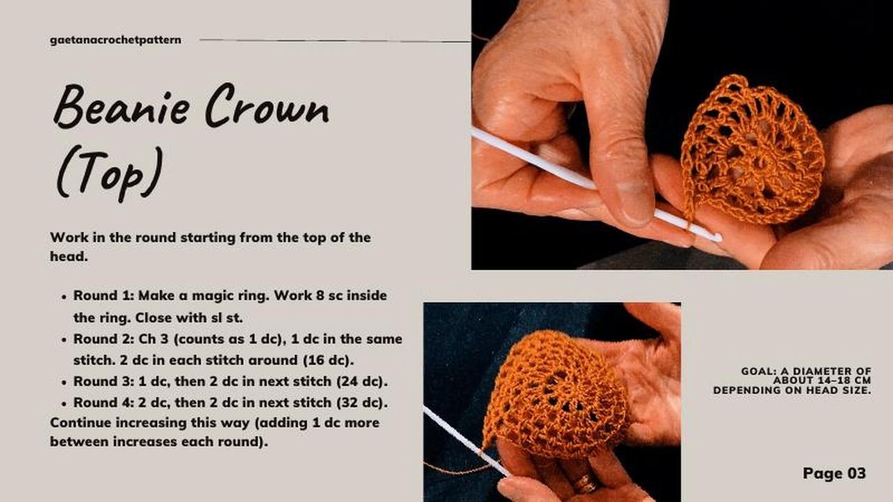 Immagine del progetto Gaetana Crochet Pattern (12 di 13)